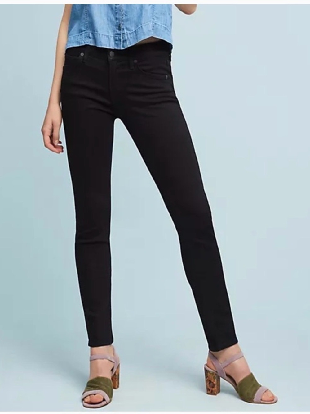 Citizens Of Humanity Black Arielle midrise slim Jeans for Women